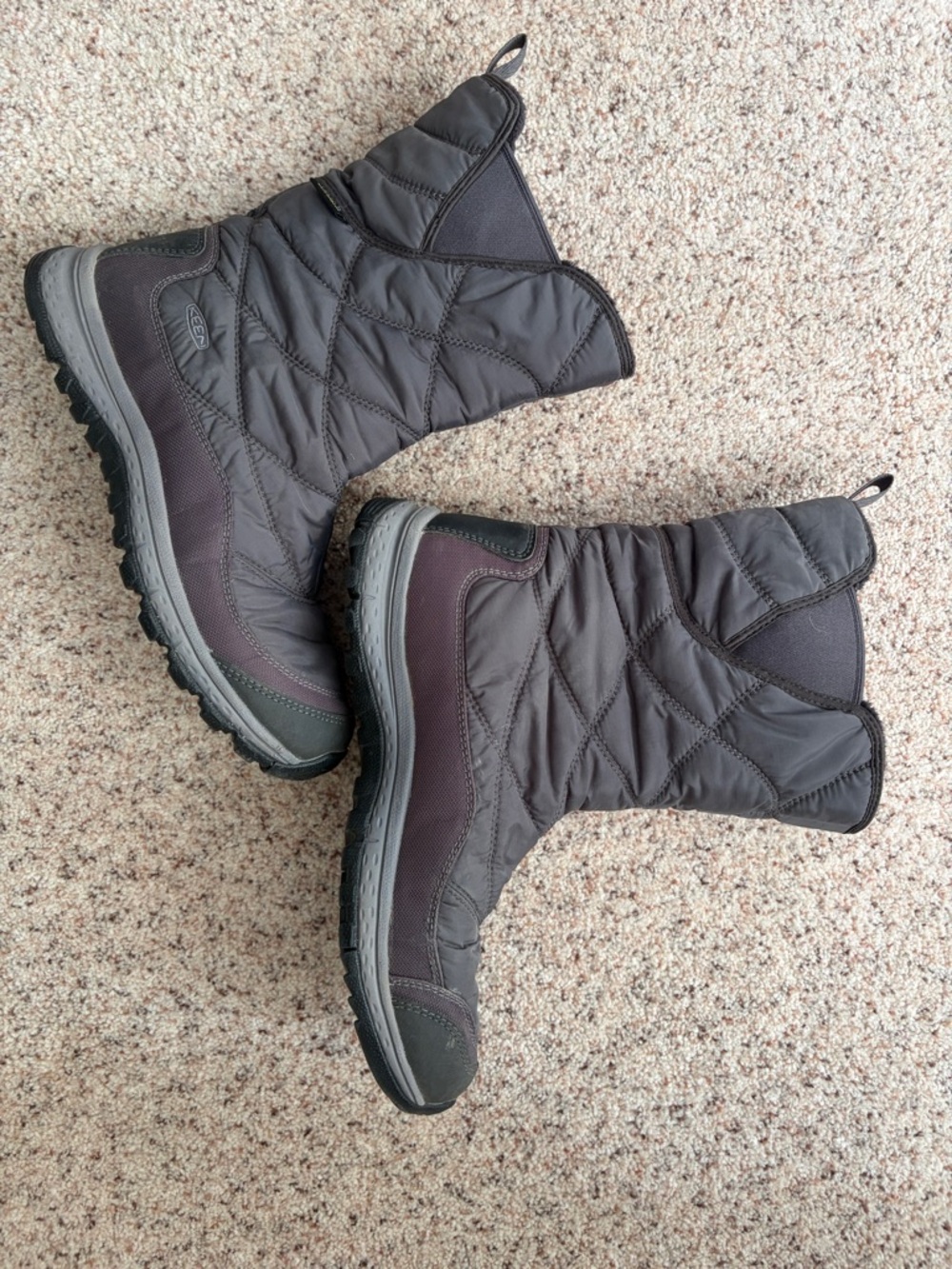 Keen Women's Dark Gray Winter & Rain Boots